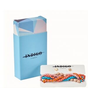 Indigo Authority - Monarch Pastel Bracelet & Earring Set